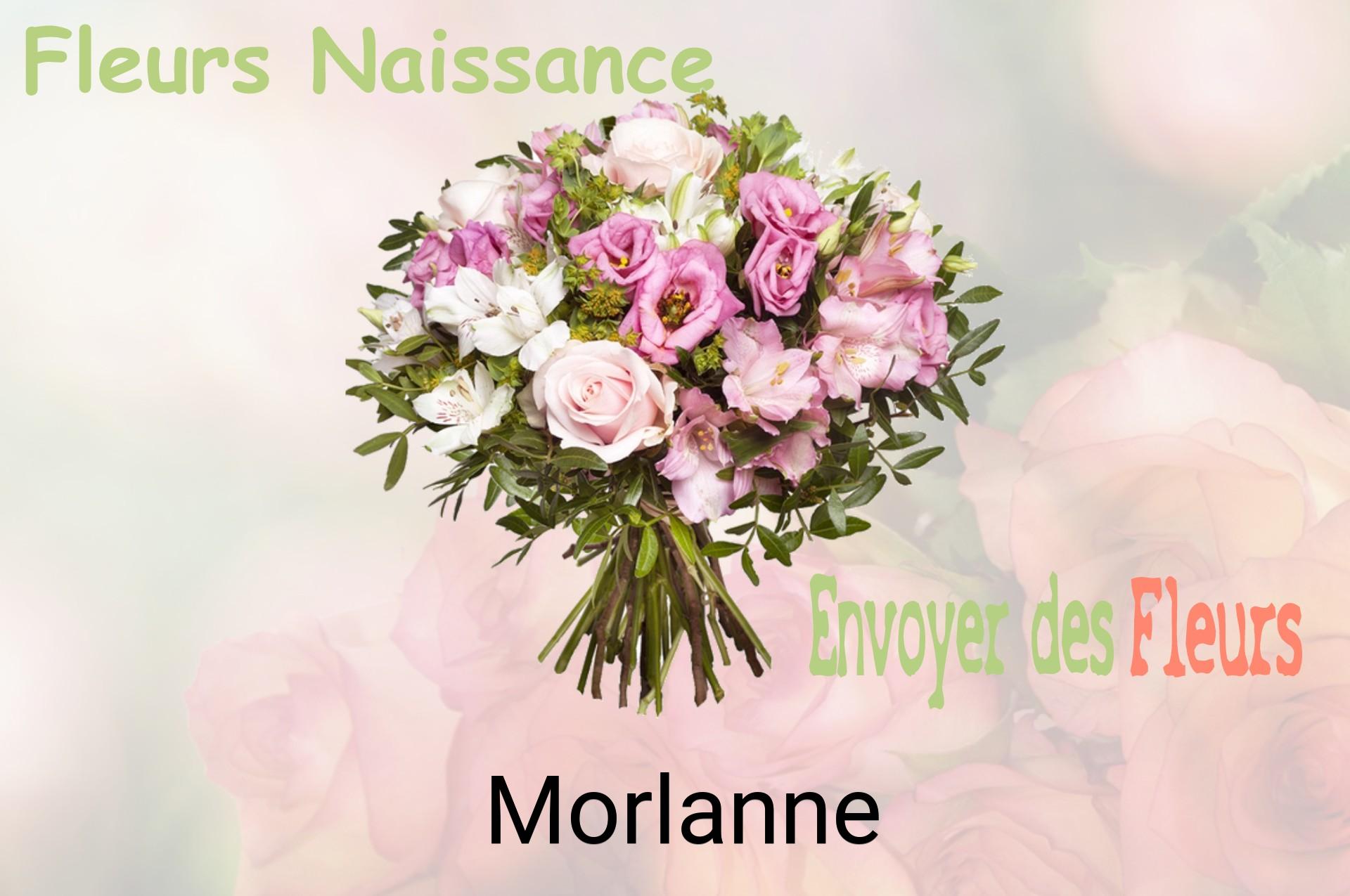 Bouquet de fleurs de naissance livré à Morlanne